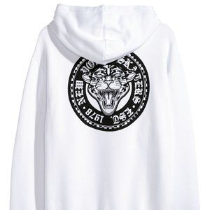 HM Hoodie 1978 new york skaters white